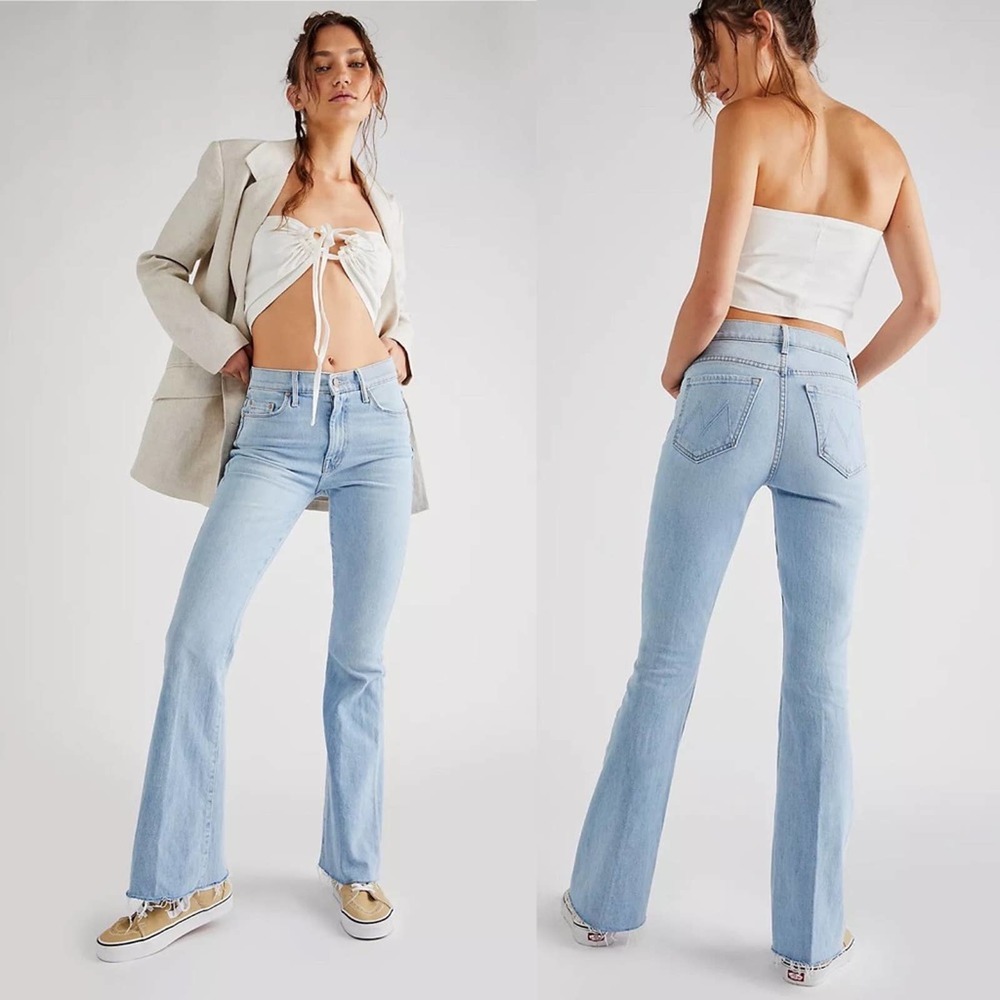 MOTHER The Weekender Fray Jeans NWT Size 28